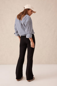 Ponte Bootleg Pant - Black.  Ceres Life
