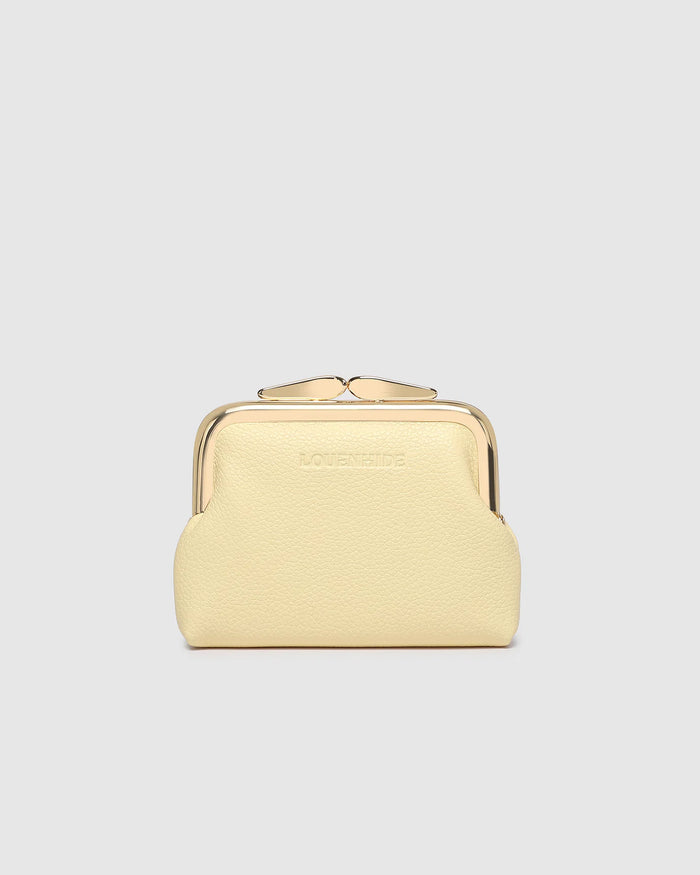 Ponto Purse - Butter Yellow. Louenhide