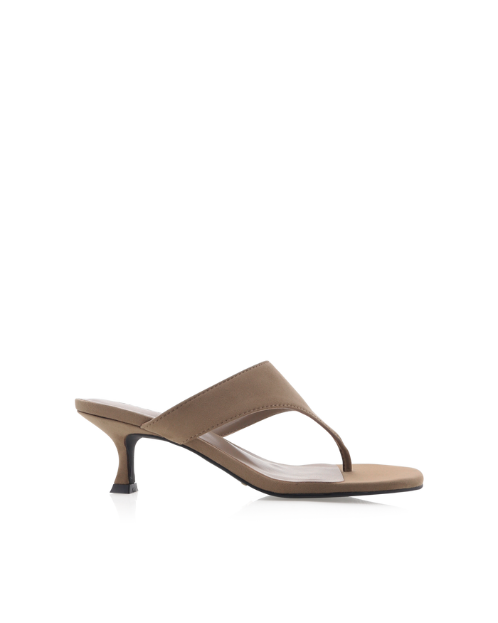Quincie - Fawn Suede