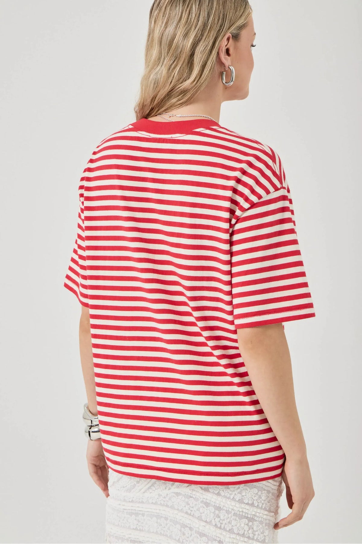 Off Duty Tee - Candy Stripe