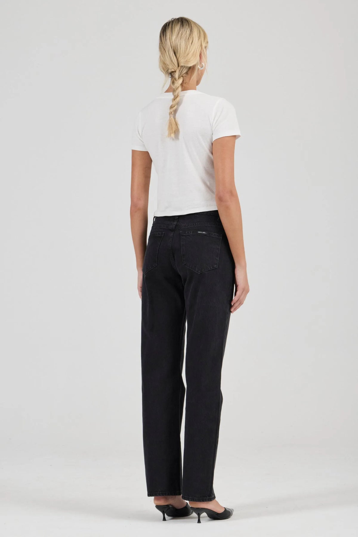 Meg Straight Jean - Vice Washed Black