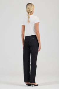 Meg Straight Jean - Vice Washed Black