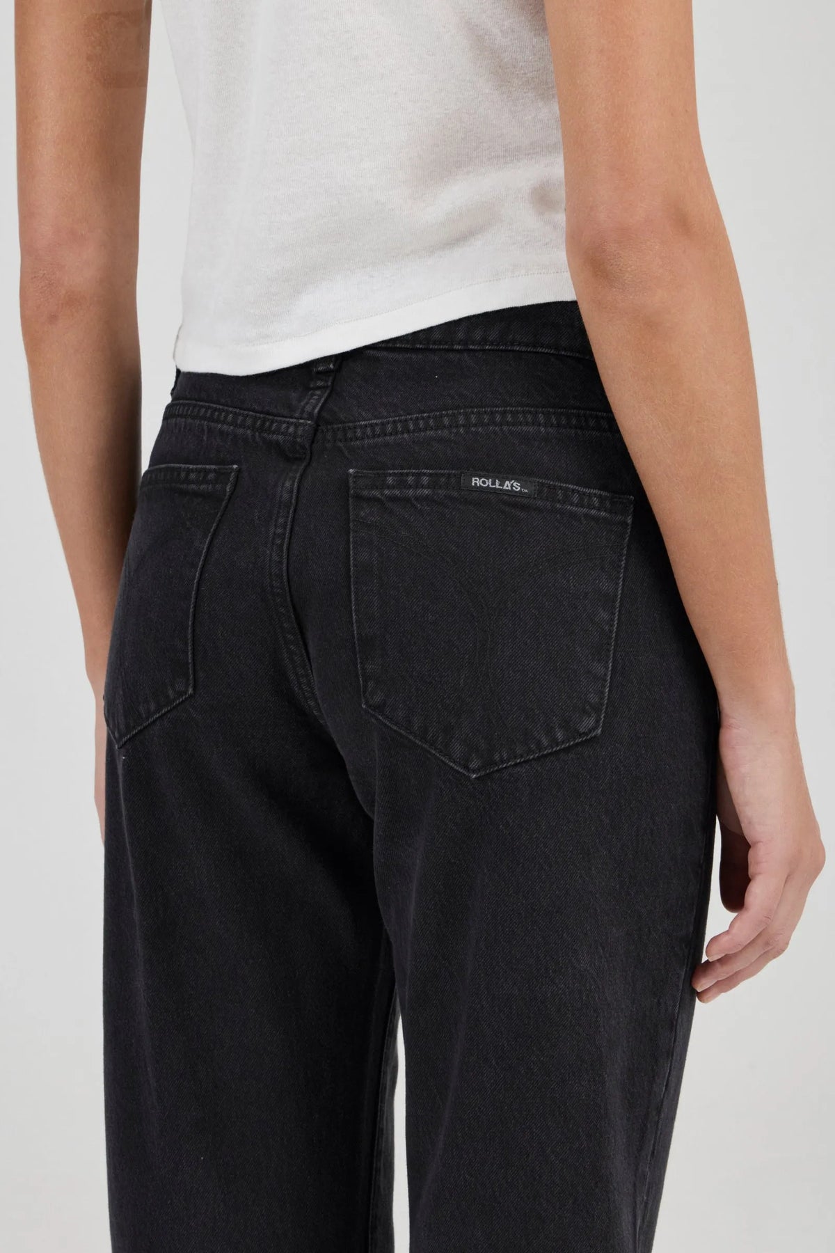 Meg Straight Jean - Vice Washed Black