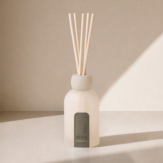Reed Diffuser - Willow Gum & Lemon Myrtle. Al.ive Body