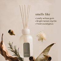 Reed Diffuser - Willow Gum & Lemon Myrtle. Al.ive Body