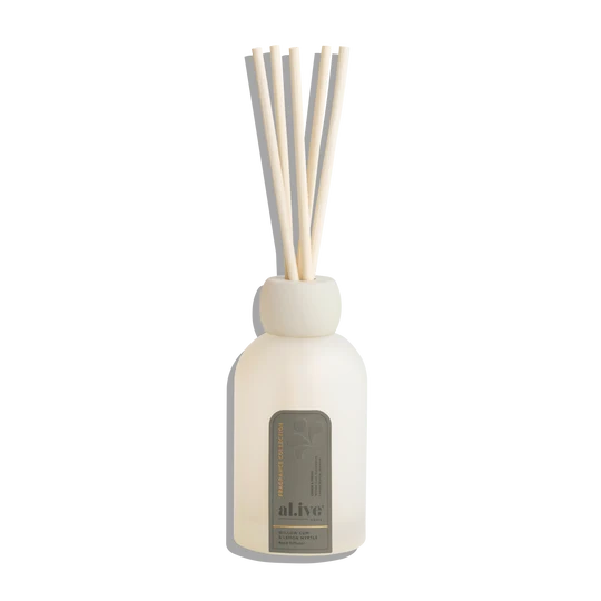 Reed Diffuser - Willow Gum & Lemon Myrtle. Al.ive Body