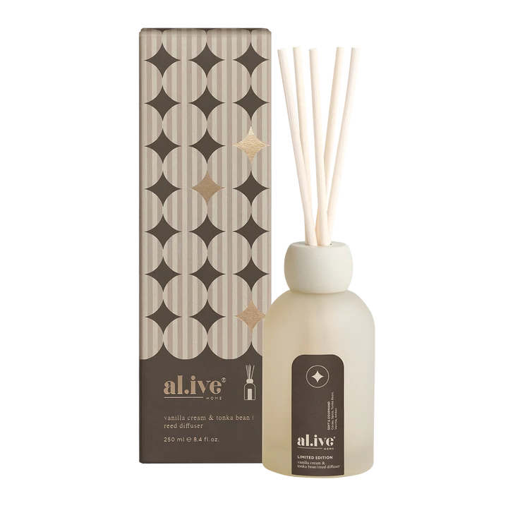 Reed Diffuser – Vanilla Cream and Tonka Bean