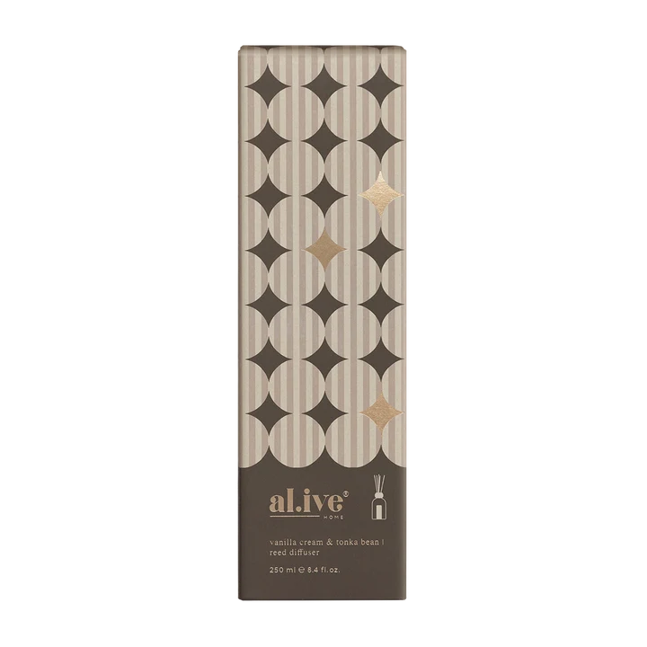 Reed Diffuser – Vanilla Cream and Tonka Bean