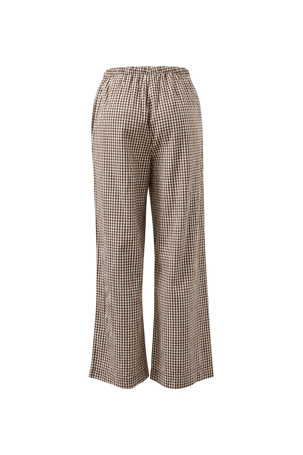 Resort Pant - Chocolate Gingham
