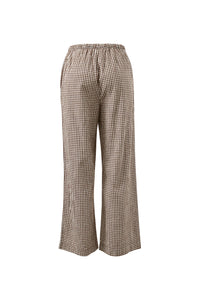 Resort Pant - Chocolate Gingham
