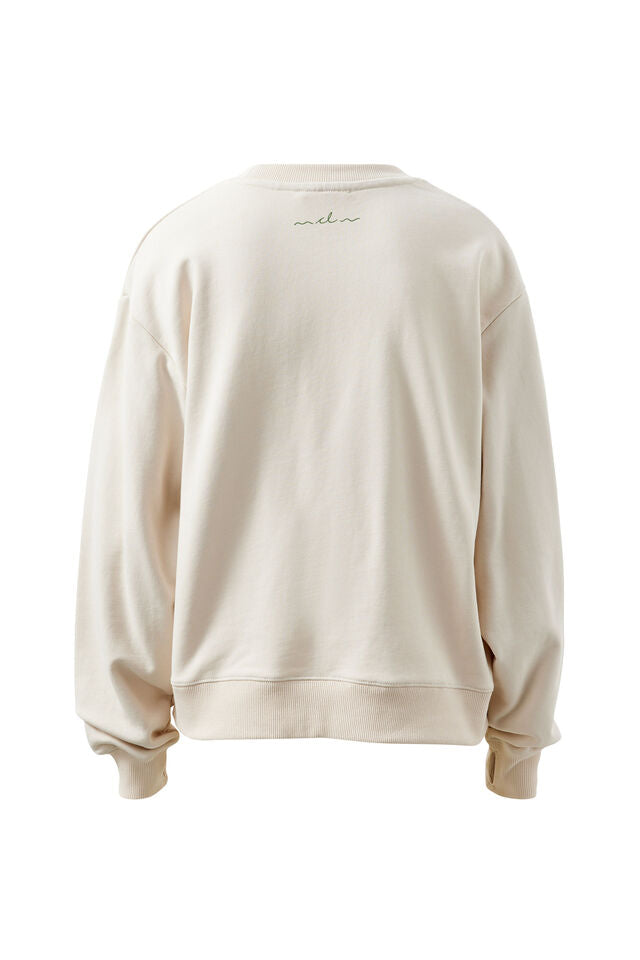 Romy Crew - Buff Pistachio Club Logo