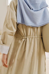 Rowan Longline Jacket - Stone. Ceres Life