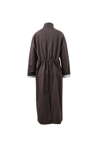 Rowan Longline Jacket - Tobacco Brown. Ceres Life