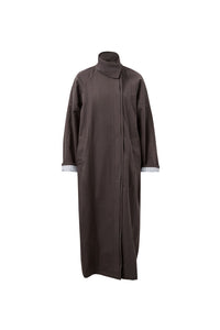 Rowan Longline Jacket - Tobacco Brown. Ceres Life