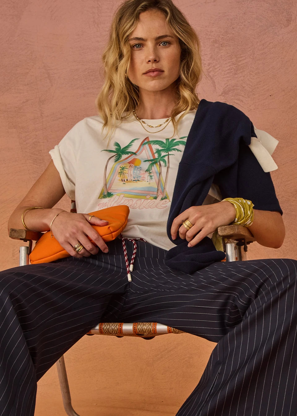 Royal Palm Jodhi Tee - Coconut