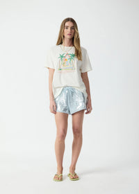 Royal Palm Jodhi Tee - Coconut