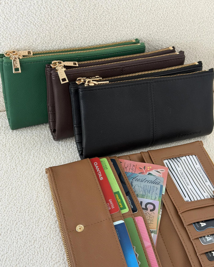 Sailor Wallet - Green. Louenhide