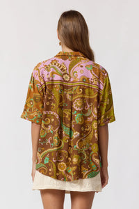 Sami Shirt - Mulberry. Nine Live Bazaar