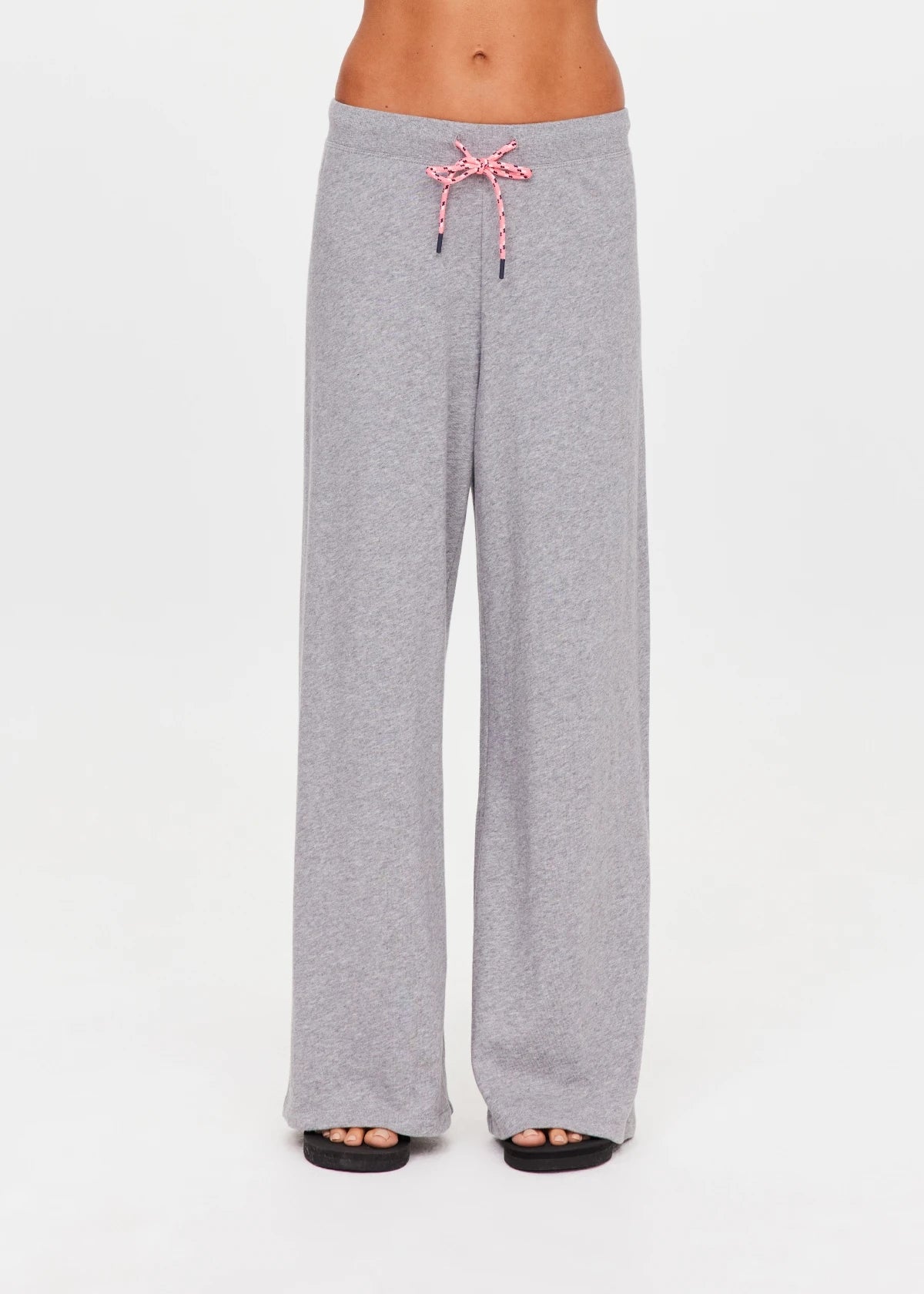 Sandy Wide Leg Track - Grey Marle