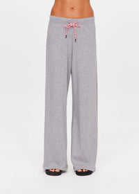 Sandy Wide Leg Track - Grey Marle