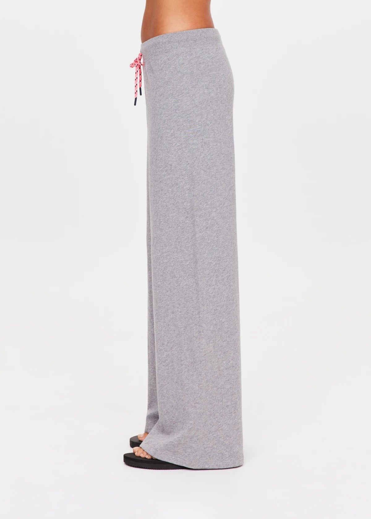Sandy Wide Leg Track - Grey Marle