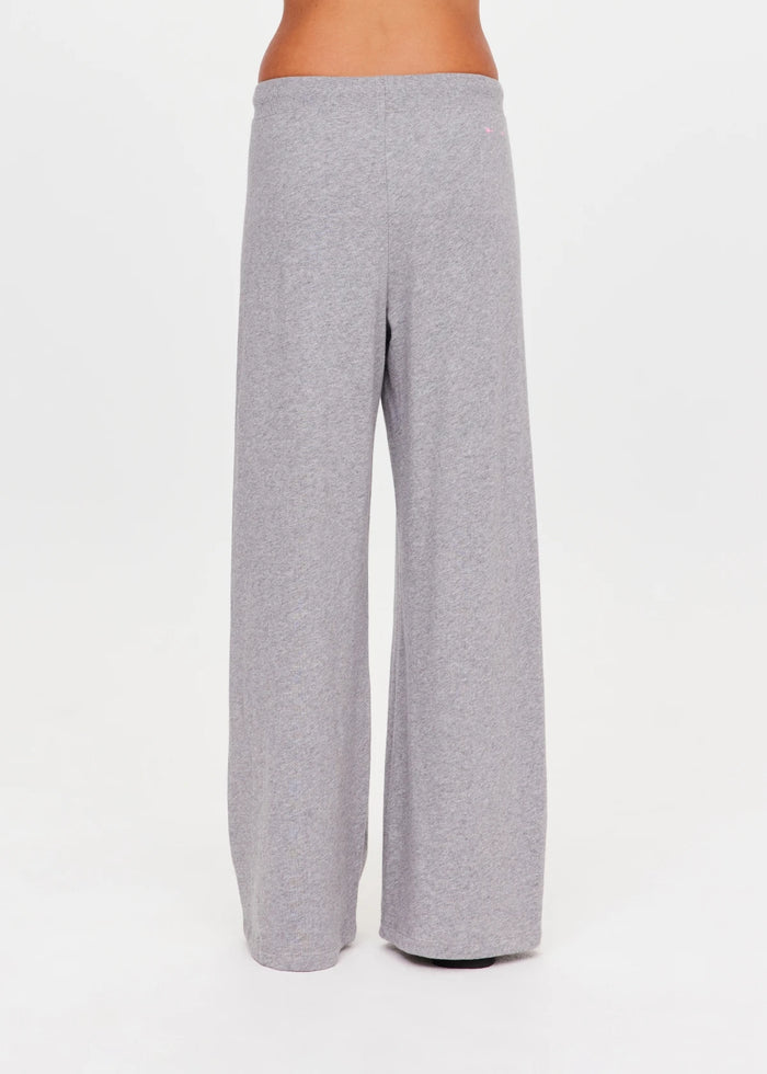 Sandy Wide Leg Track - Grey Marle