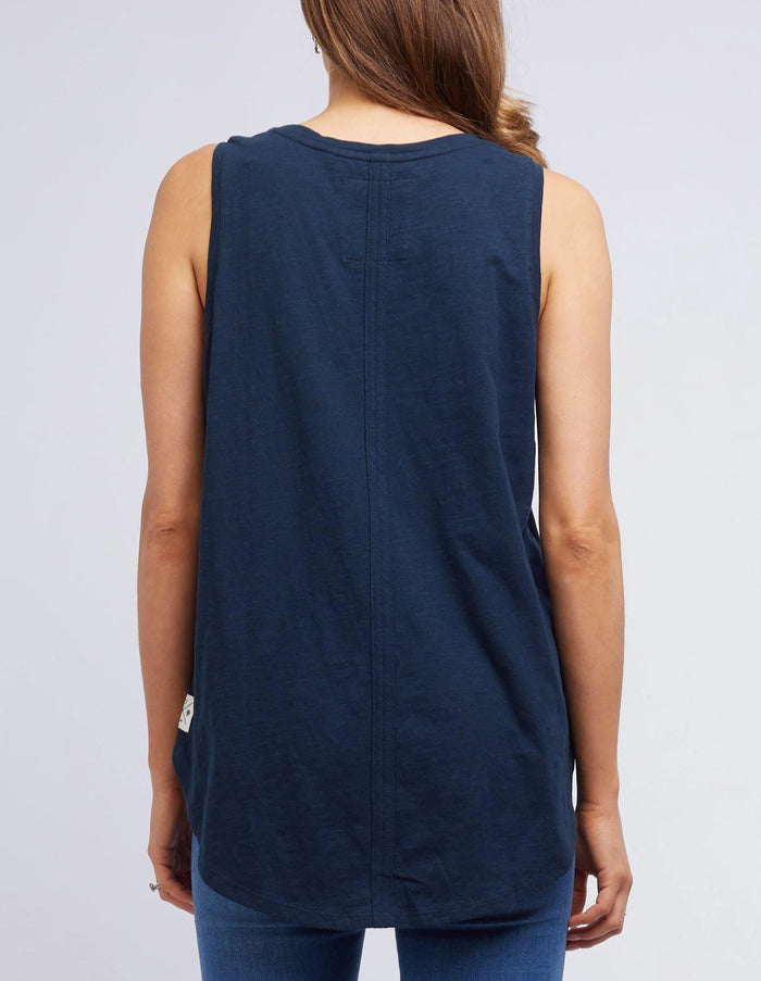 Scoop Tank - Navy. Foxwood