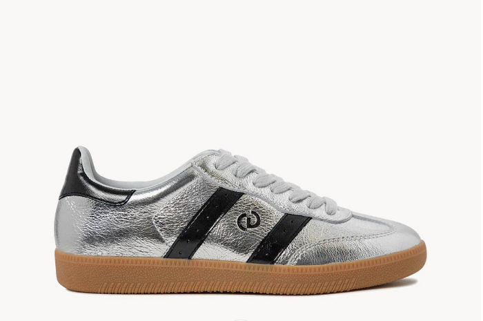 Goodsole 2001 Parallel - Silver Metallic/Black Leather