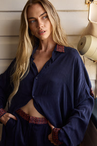 Sig LS Shirt - Navy. Summi Summi