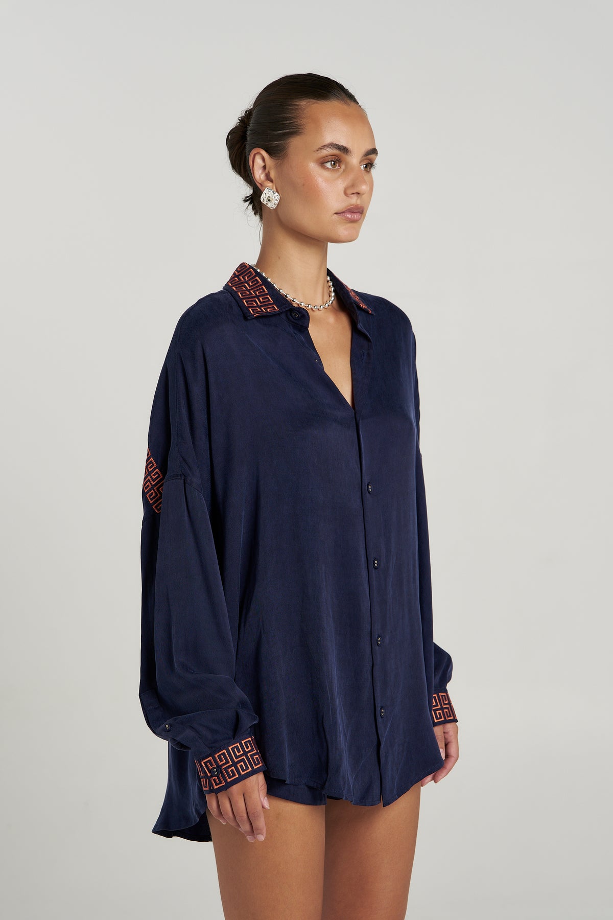 Sig LS Shirt - Navy. Summi Summi