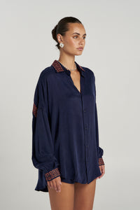 Sig LS Shirt - Navy. Summi Summi