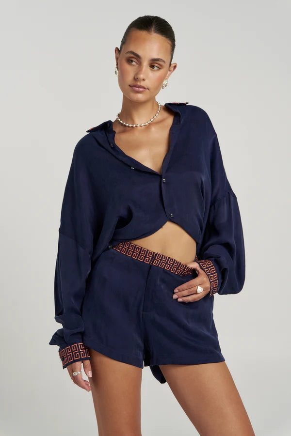 Sig LS Shirt - Navy. Summi Summi