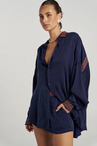 Sig LS Shirt - Navy. Summi Summi