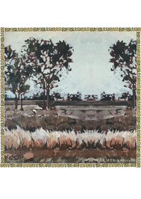 Silk Bandana 65x65 - Open Spaces