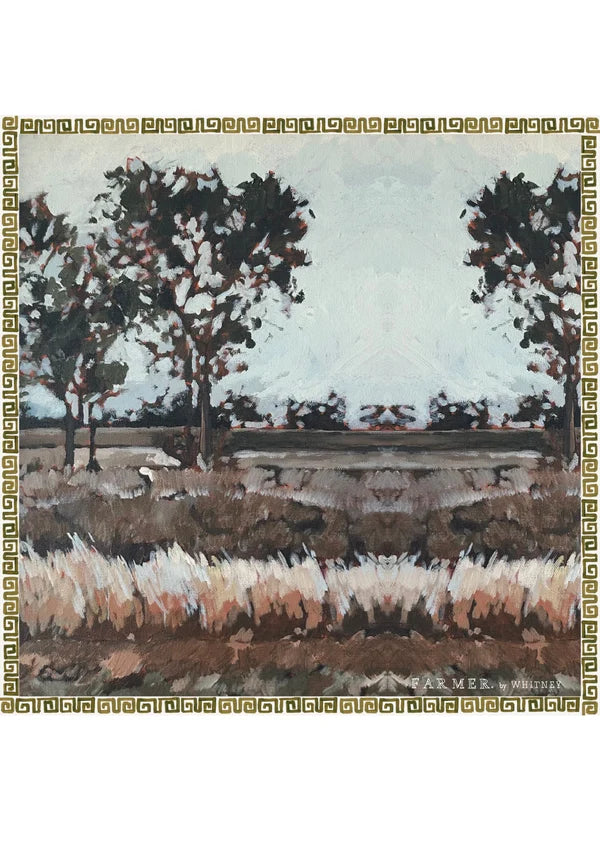 Silk Bandana 65x65 - Open Spaces