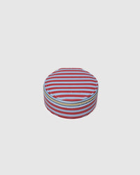 Sisco Stripe Jewellery Box - Red/Sky Blue