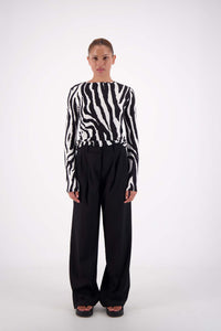 Soho Top - Zebra