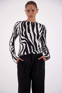 Soho Top - Zebra