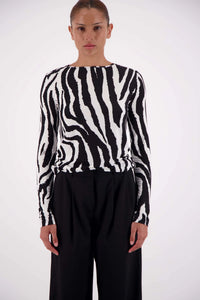 Soho Top - Zebra