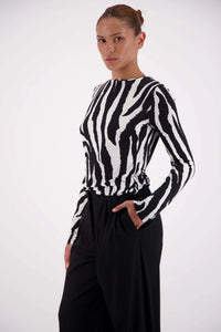 Soho Top - Zebra