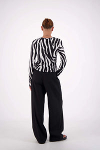 Soho Top - Zebra