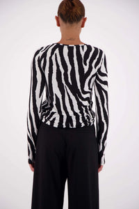 Soho Top - Zebra