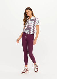 Sophie Cropped Polo - Shirt. The Upside