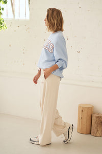Sophie Relaxed Terry Trackpant - Buff. Ceres Life