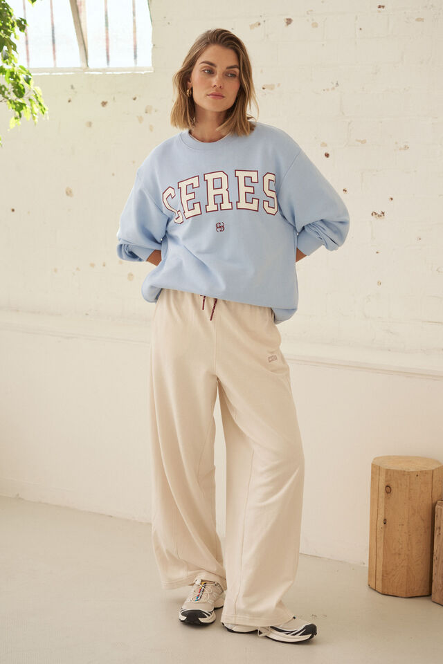 Sophie Relaxed Terry Trackpant - Buff. Ceres Life