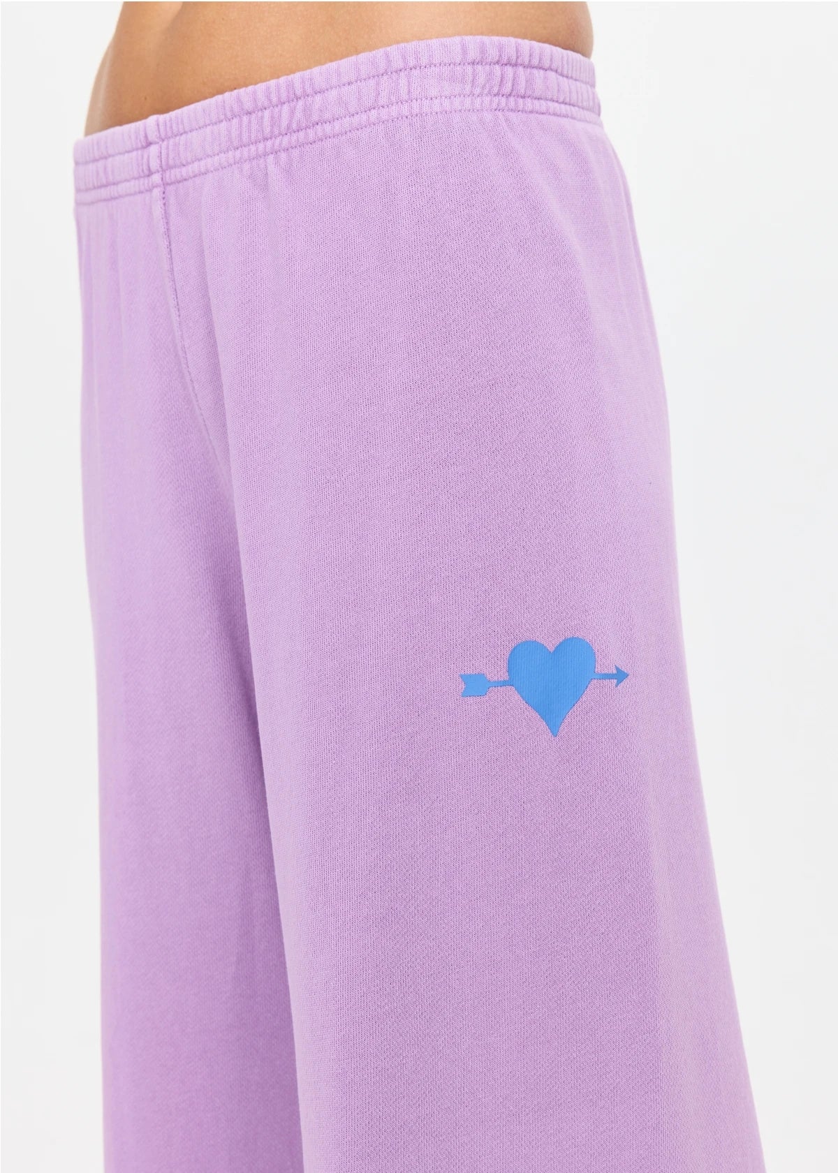 Soul Cal Wide Leg Track Pant - Violet. The Upside