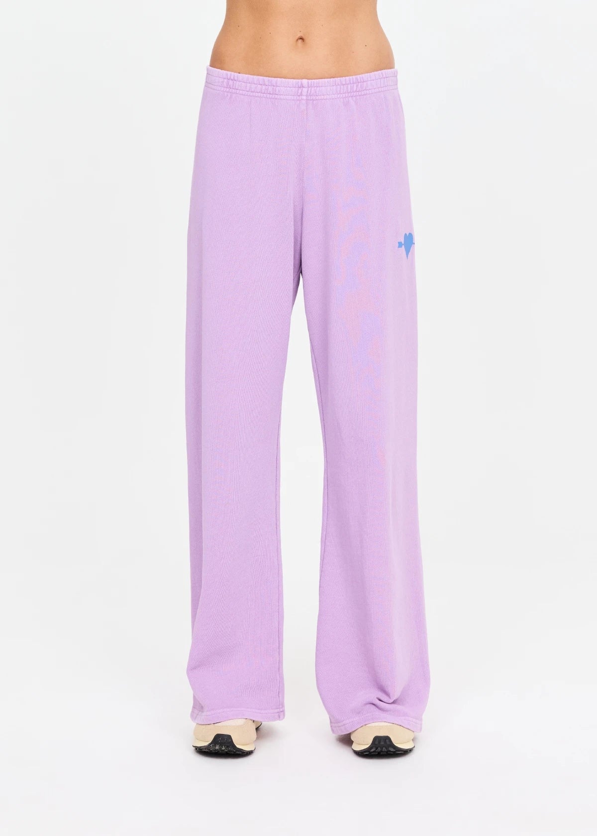 Soul Cal Wide Leg Track Pant - Violet. The Upside