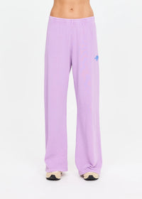 Soul Cal Wide Leg Track Pant - Violet. The Upside