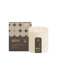 Soy Candle – Vanilla Cream and Tonka Bean