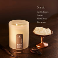 Soy Candle – Vanilla Cream and Tonka Bean